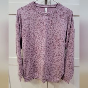 Athleta Sundown leopard print sweater